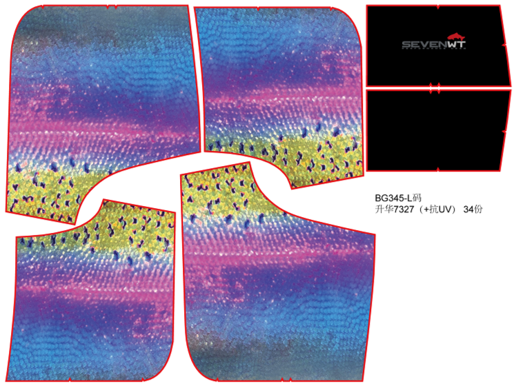 The yoga pants factory and its customers love the customized the digital printing heat sublimation transfer process